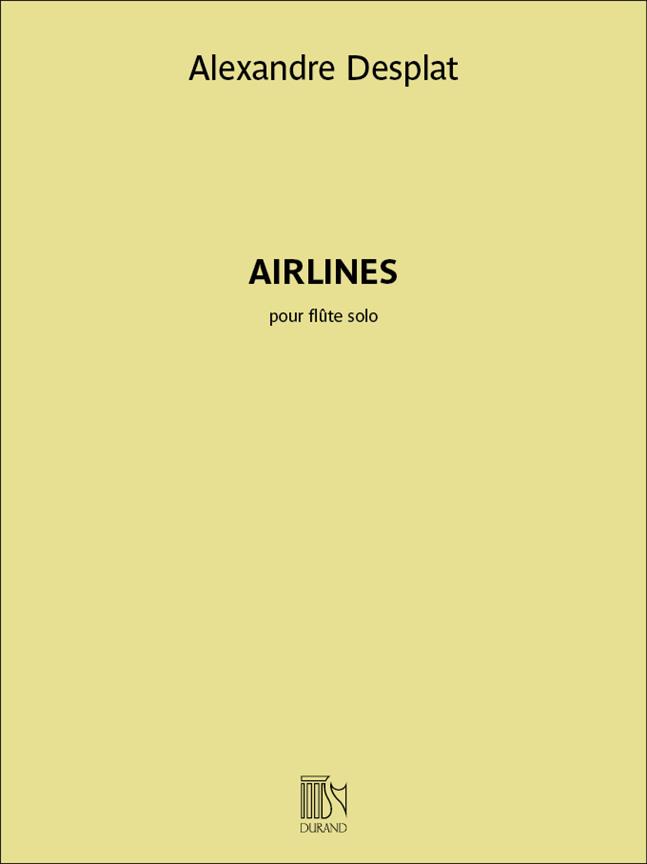 Alexander Desplat: Airlines (Fluit)
