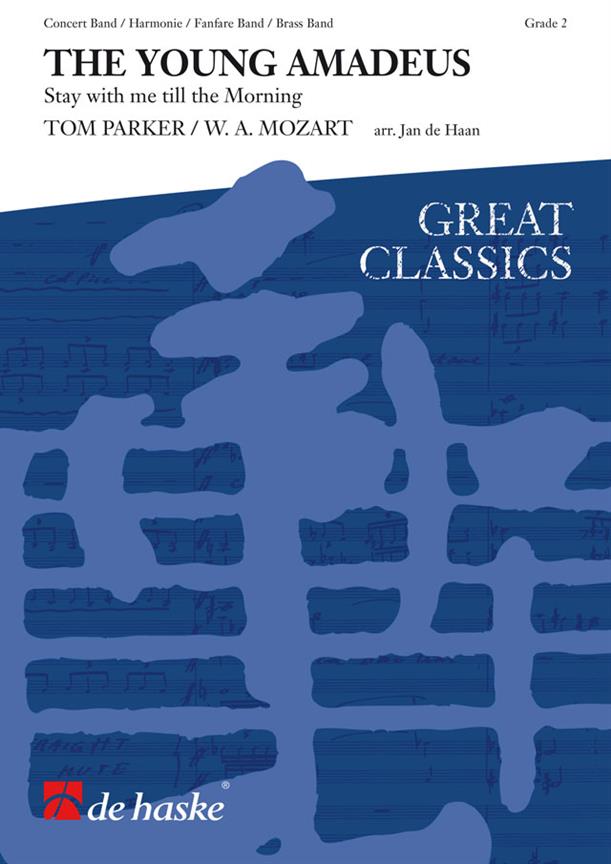 Wolfgang Amadeus Mozart: The Young Amadeus (Partituur Harmonie Fanfare Brassband)