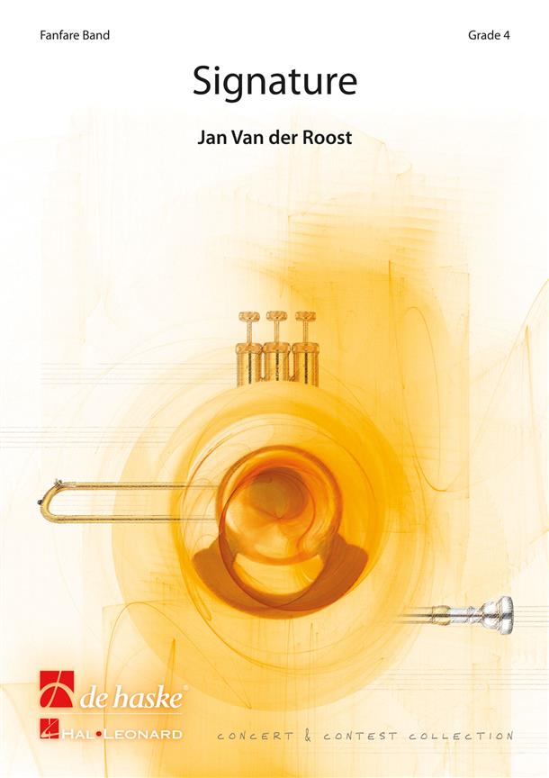 Jan van der Roost: Signature (Partituur Fanfare)