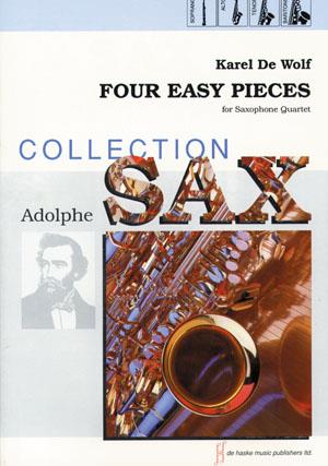 Karel de Wolf: Four Easy Pieces (For Saxophone Quartet)