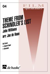 John Williams: Theme from Schindler’s List (Partituur Brassband)