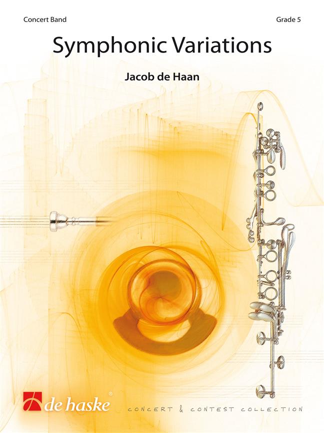 Jacob de Haan: Symphonic Variations (Partituur Harmonie)