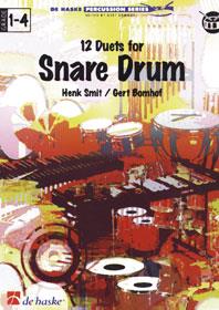 Gert Bomhof: 12 Duets fuer Snare Drum