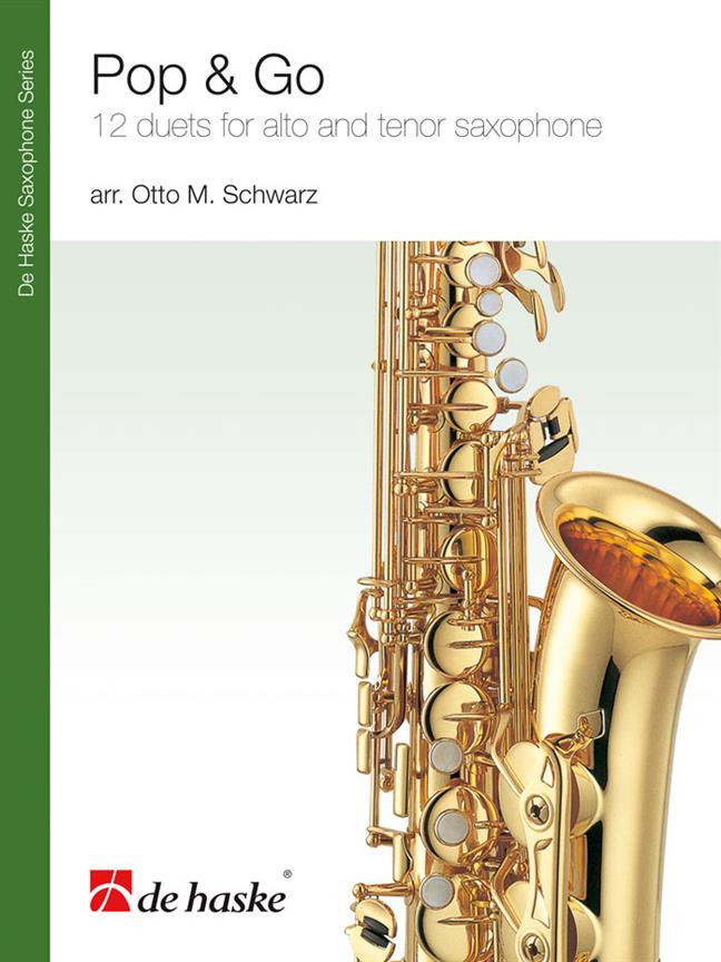 Otto Schwarz: Pop & Go (12 Duetten (alto and tenor saxophone)