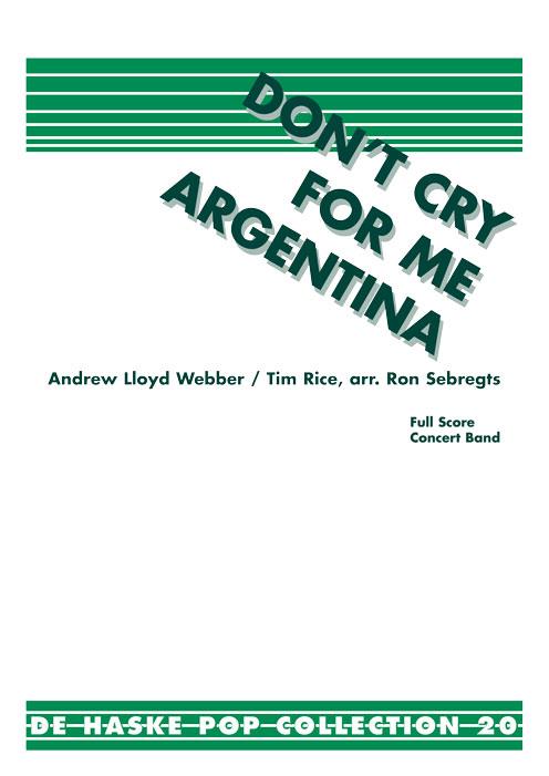 Andrew Lloyd Webber: Don't cry fuer me Argentina  (Harmonie)