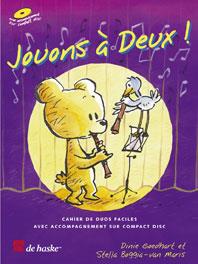 Jouons à Deux!(Cahier de duos faciles avec accompagnement sur com)