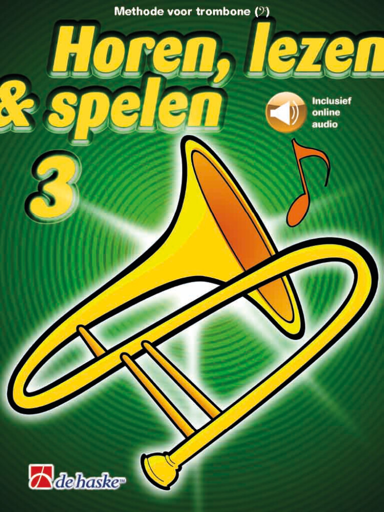 Horen Lezen & Spelen 3 Trombone BC (Bassleutel)