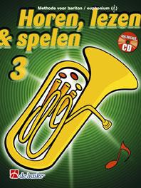 Horen Lezen & Spelen 3 Bariton/Euphonium TC (Vioolsleutel G-Sleutel)