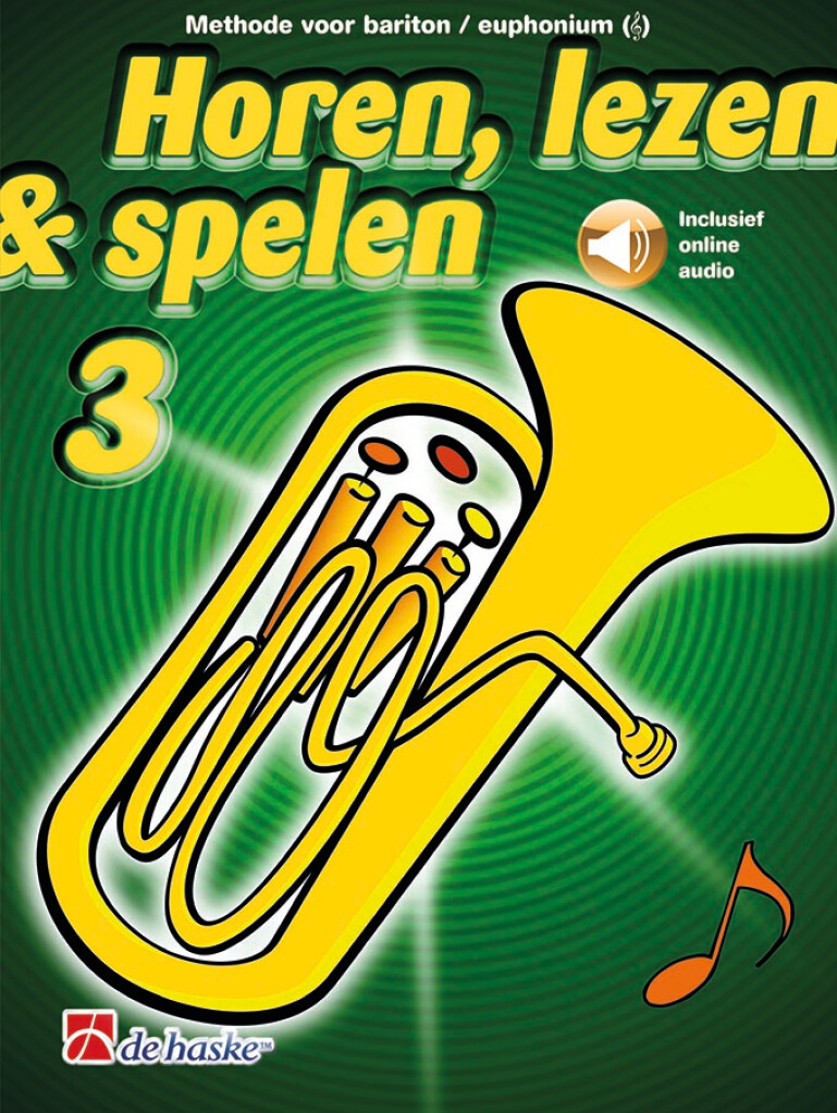 Horen Lezen & Spelen 3 Bariton/Euphonium TC (Vioolsleutel)
