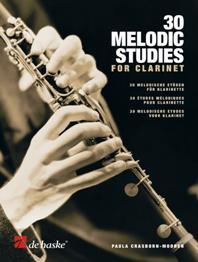 Crasborn: 30 Melodic Studies for Clarinet