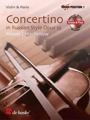 Janschinow: Concertino In Russian Style Op. 35 (Viool, Piano)