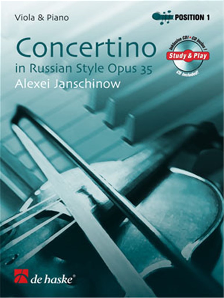 Janschinow: Concertino In Russian Style Op. 35 (Altviool, Piano)