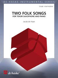 Two Folk Songs(fuer Tenor Saxophone and piano)