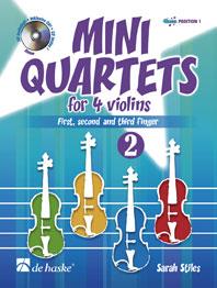 Sarah Stiles: Mini Quartets 2 fuer 4 Violins