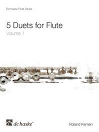 Roland Kernen: 5 Duets for Flute Volume 1