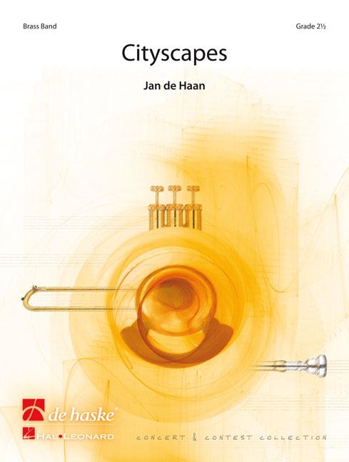 Jan de Haan: Cityscapes (Partituur Brassband)