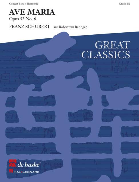 Franz Schubert: Ave Maria (Partituur Harmonie)