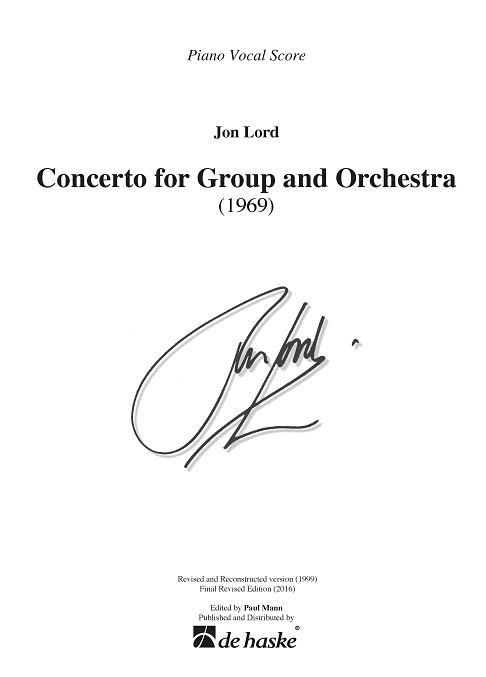 Concerto for Group and Orchestra