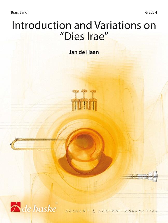 Jan de Haan: Introduction and Variations on Dies Irae (Partituur Brassband)