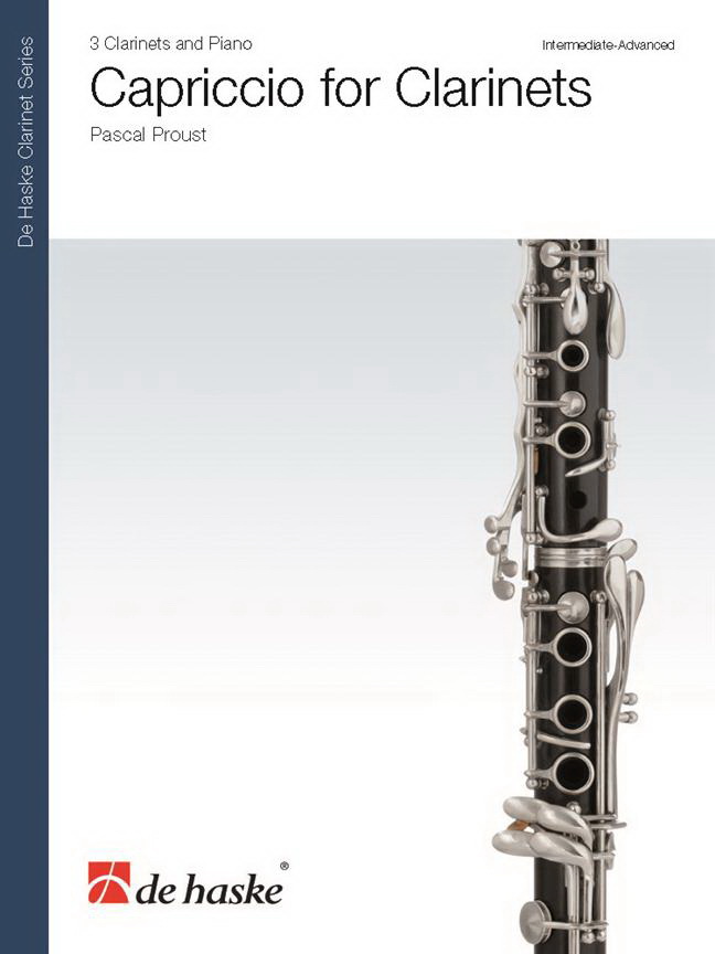 Pascal Proust: Capriccio for Clarinets