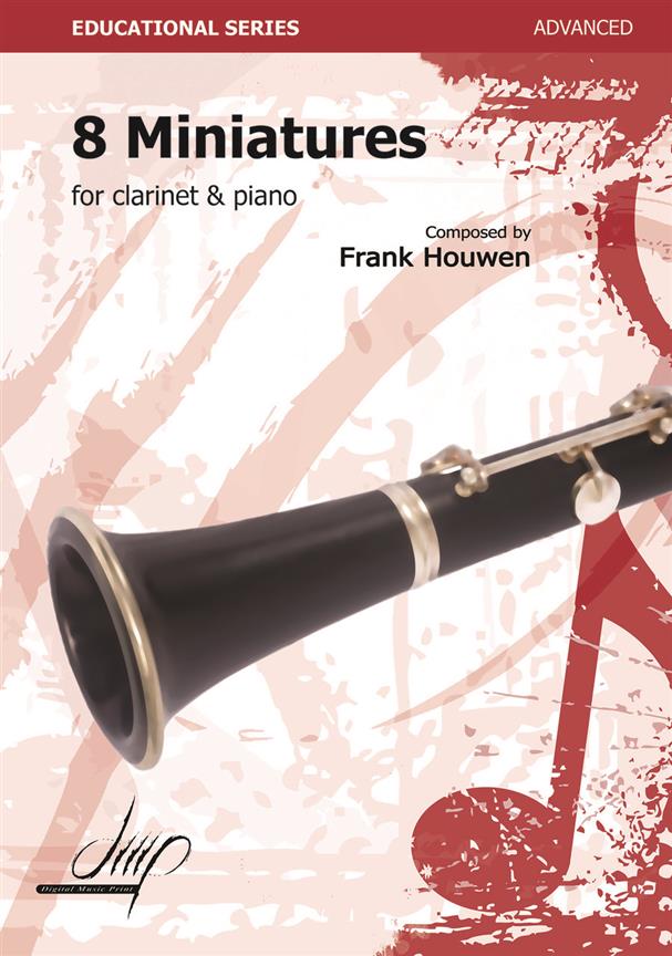 Frank Houwen: 8 Miniatures(Klarinet)