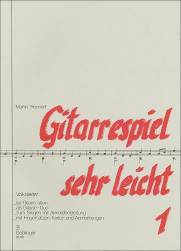 Gitarrespiel Sehr Leicht Band 1