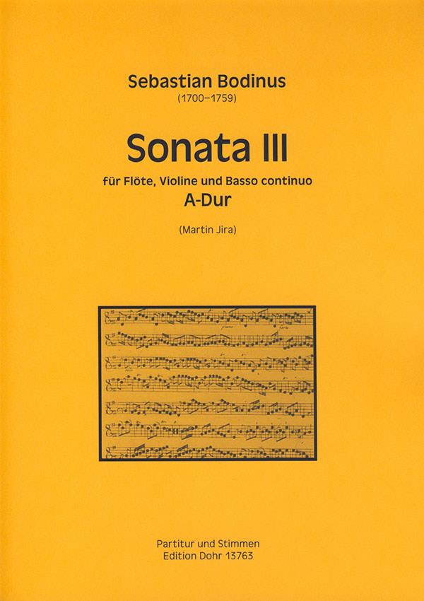 Sonata III A major