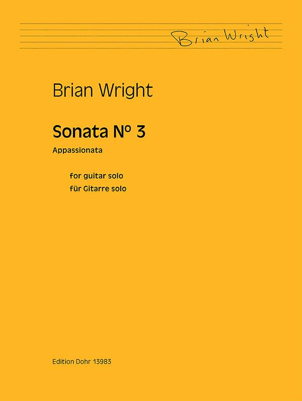 Brian Wright: Sonata No.3