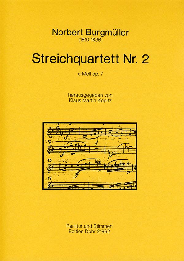 String Quartet No. 2 D Minor op. 7