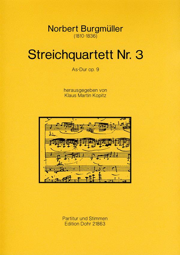 String Quartet No. 3 A-flat Major op. 9