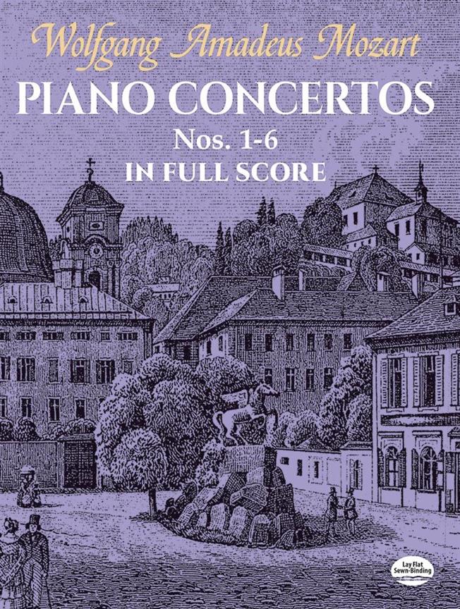 Mozart: Piano Concertos Nos 1-6 (Partituur)