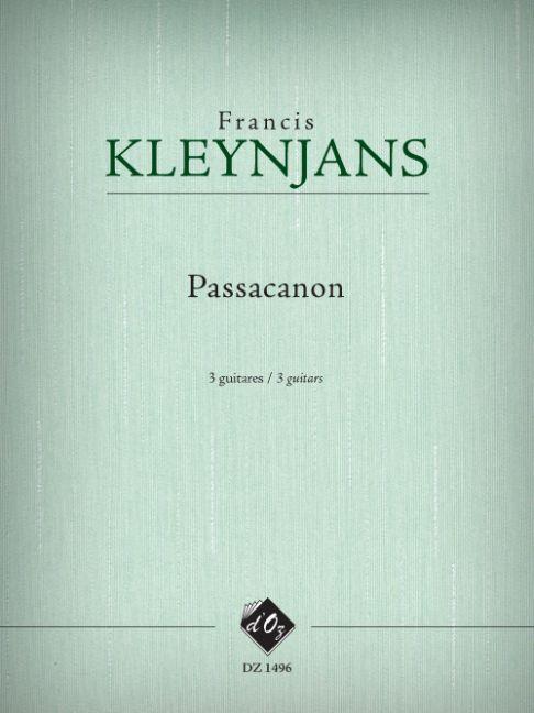 Francis Kleynjans: Passacanon, opus 260