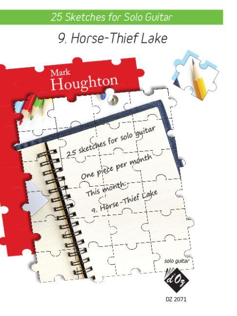 Mark Houghton: 25 Sketches - Horse-Thief Lake
