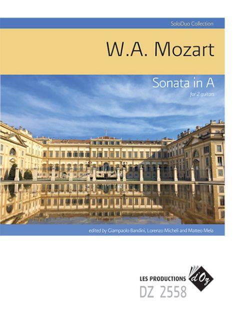 Mozart, Wolfgang Amadeus: Sonata in A, KV 331