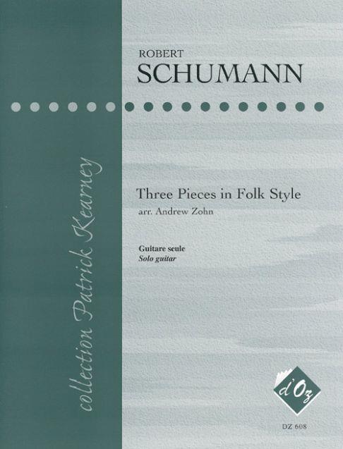 Schumann, Robert: Three Pieces in Folk Style