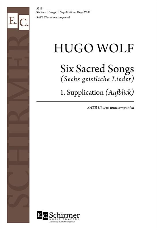 Hugo Wolf: Six Sacred Songs: No. 1. Aufblick