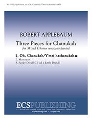 Robert Applebaum: Three Pieces for Chanukah