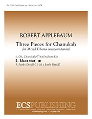 Robert Applebaum: Three Pieces for Chanukah No. 2 Maoz tzur