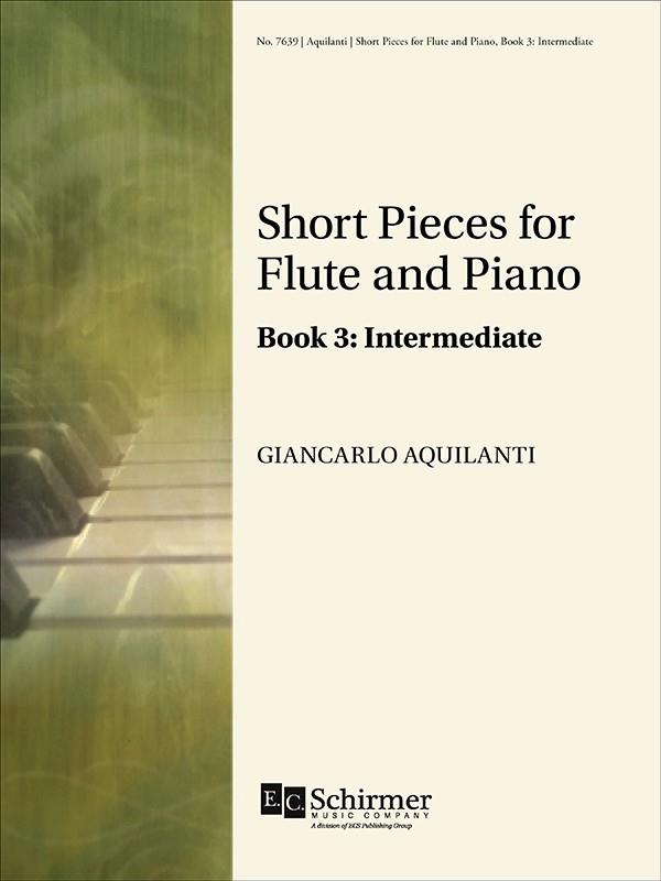 Short Pieces for Flute and Piano: Book 3
