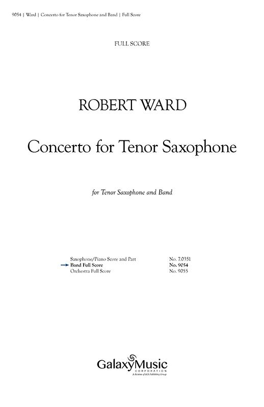 Concerto fuer Tenor Saxophone and Band