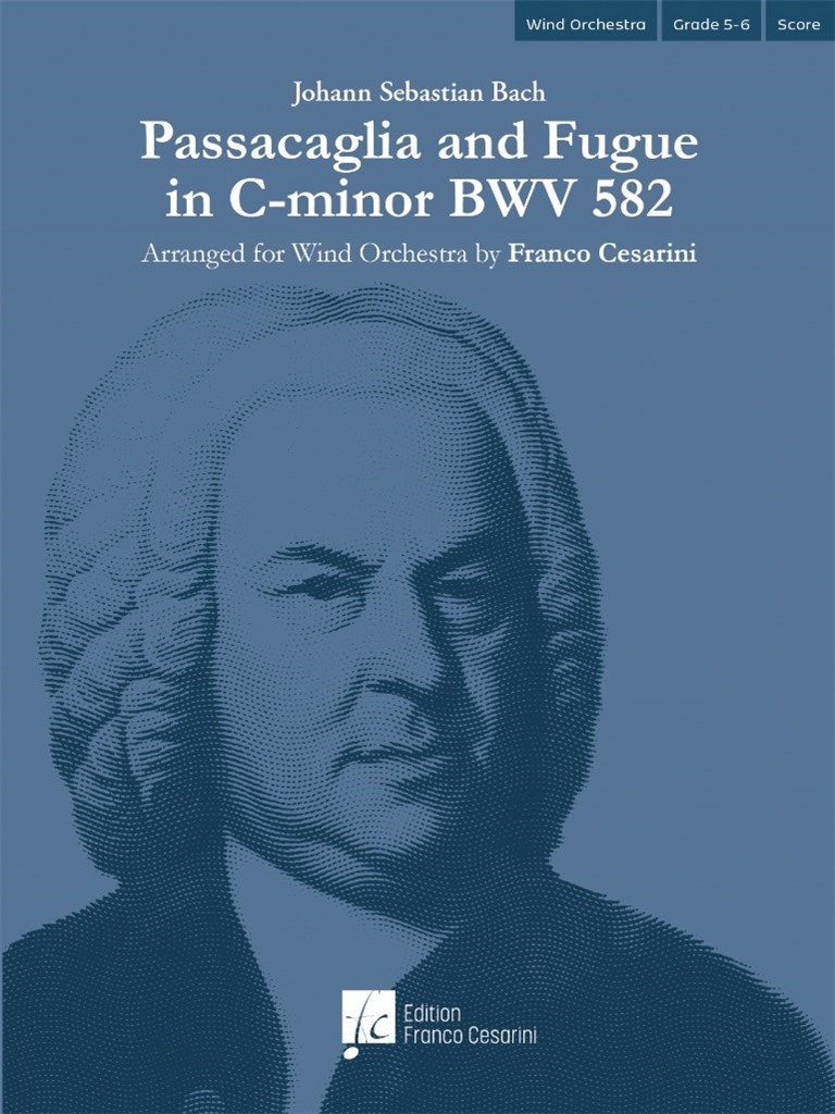 Bach: Passacaglia and Fugue in C-minor BWV 582 (Partituur)