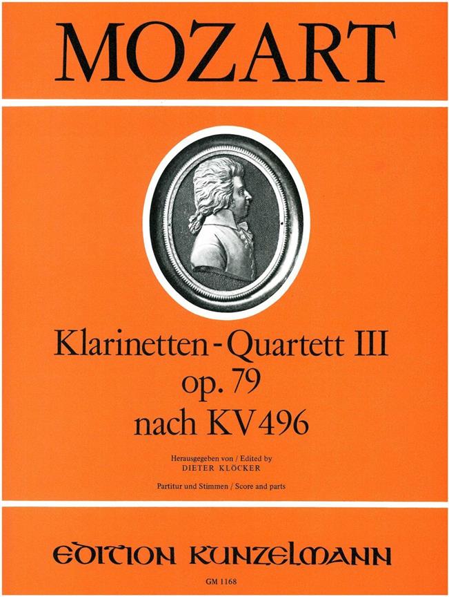 Mozart: Klarinetten-Quartett Nr. 3 Op. 79