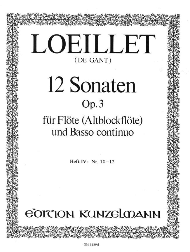 Sonaten 10-12