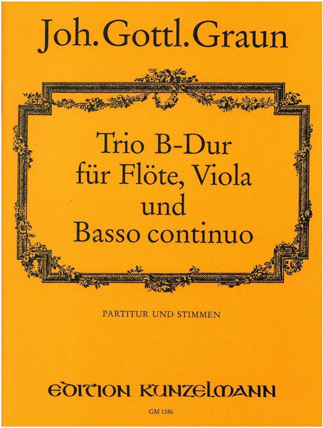 Trio Für Flöte, Viola und Basso Continuo
