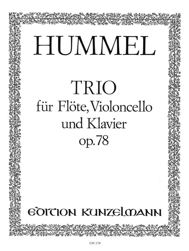 Trio Für Flöte, Violoncello und Klavier