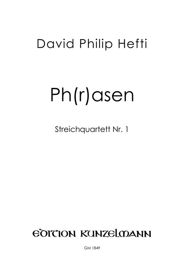 Ph(R)Asen, Streichquartett Nr. 1