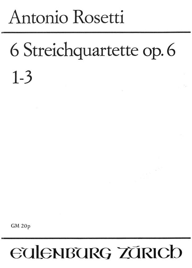 Streichquartette 1-3