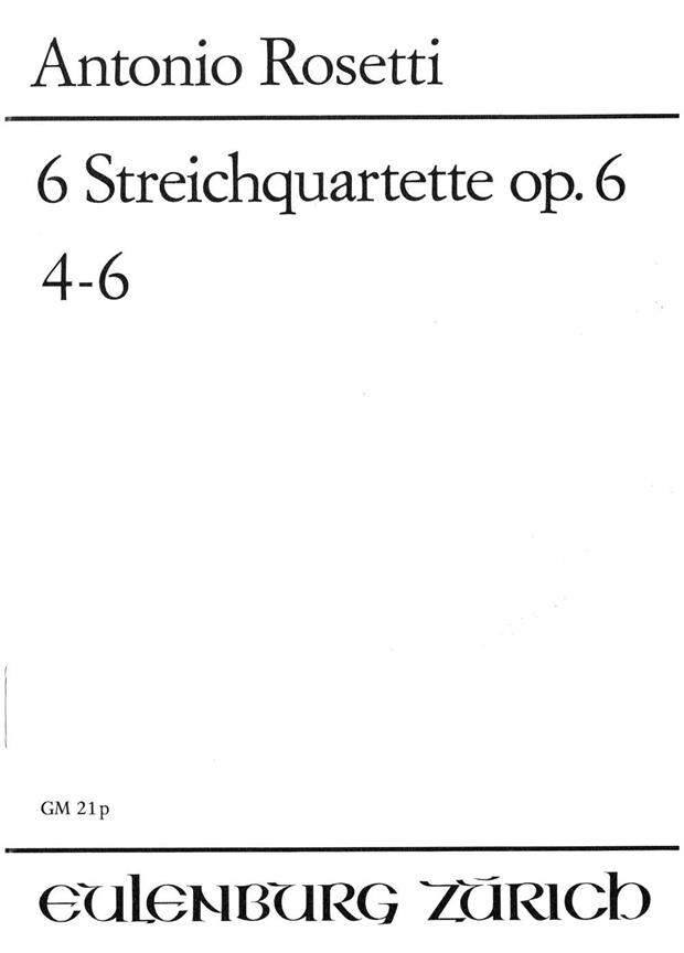 Streichquartette 4-6