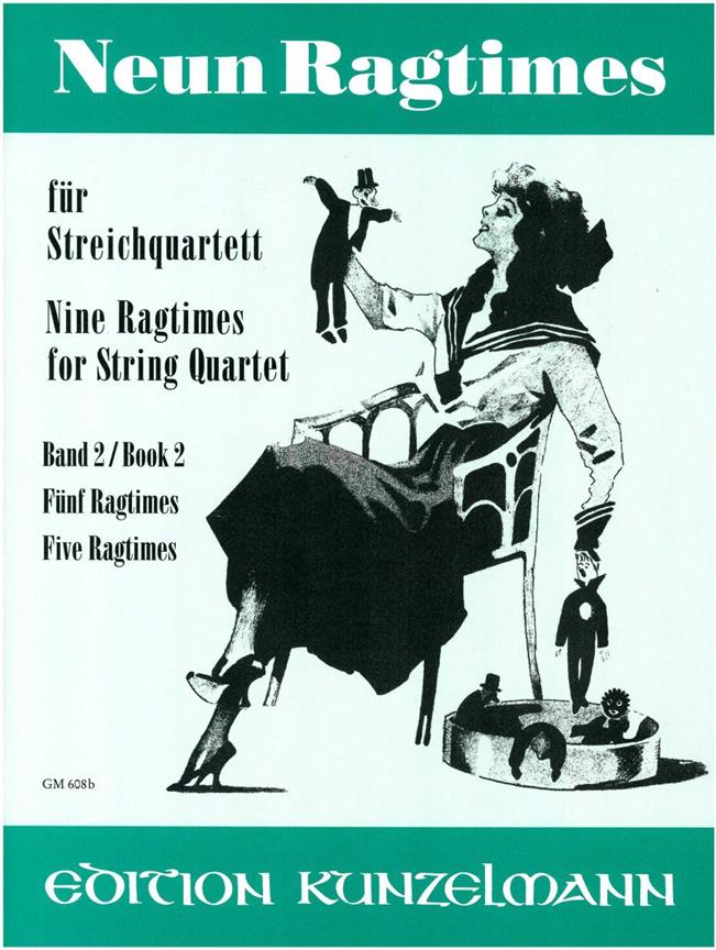 Ragtimes Für Streichquartett