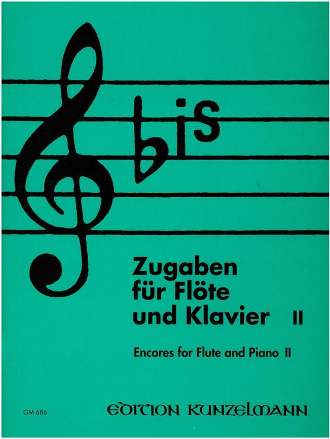 Bis Zugaben Für Flöte und Klavier